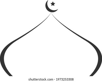 Dome logo design vector stock