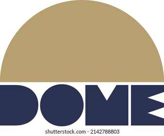 Dome Logo Template Vector Logo Design