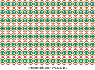 dome mosque rainbow background template vector illustration
