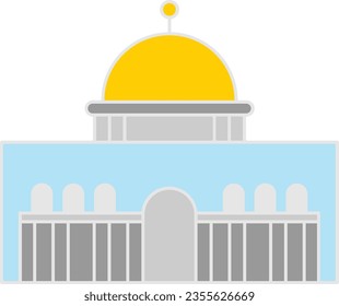 Domo de la roca Mezquita de Jerusalén famoso templo de Israel Palestina