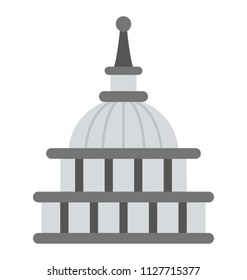 A domed historical building symbolizing capitol hill building Washington
