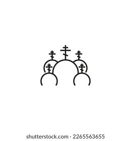Dominios con cruces en un fondo blanco