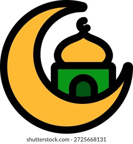 Kuppeln gefüllt Stil Symbol Design