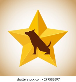 domestic animals design, vector illustration eps10 graphic 