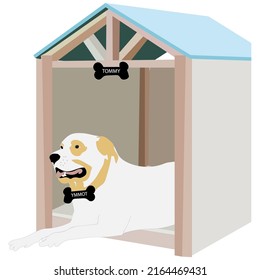 domestic animals royalty free vector design illustration.