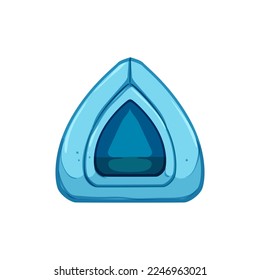 domestic cat house cartoon. domestic cat house sign. isolated symbol vector illustration