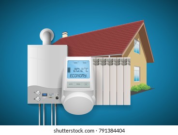 Domestic heating system concept