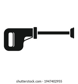 Domestic steam cleaner icon. Simple illustration of Domestic steam cleaner vector icon for web design isolated on white background