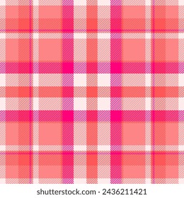 Domestic vector background textile, nostalgic pattern fabric texture. Collage plaid check seamless tartan in red and linen colors.