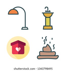 domestic vector icon set