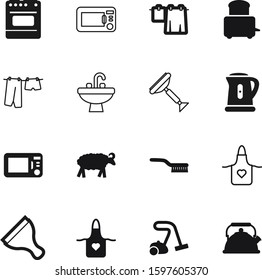 domestic vector icon set such as: vacuum, farm, bath, fetlock, health, room, scrub, retro, agriculture, old, washbasin, sheep, steam, shadow, natural, simple, metal, comic, tap, nature, broom, floor