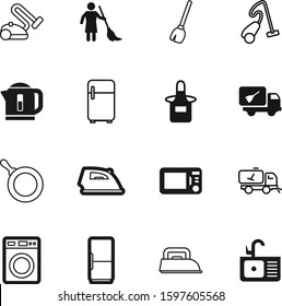 domestic vector icon set such as: plumbing, creative, worker, female, protective, blue, boil, women, faucet, note, button, wire, kettle, estate, cuisine, stick, girl, basin, washbasin, uniform, maid