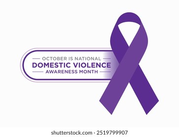 Domestic Violence Awareness Month is observed every October to raise awareness about domestic violence, provide support to survivors