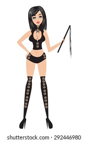 domina with a whip 