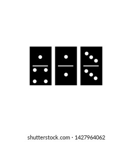 Domini Card Icon Vector Illustration - Vector