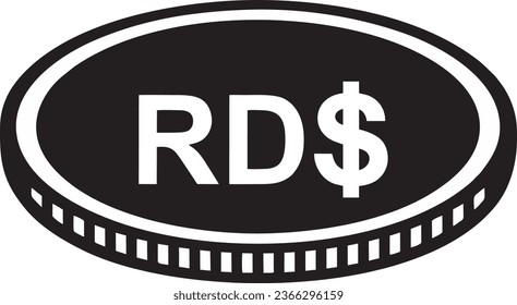  Dominica currency  black vector quality files 