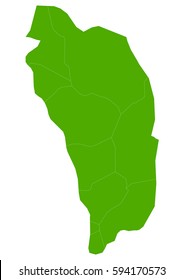 dominica green map