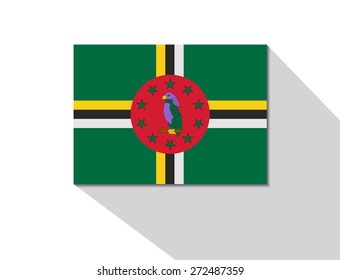 dominica long shadow flag