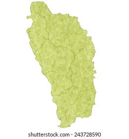 Dominica map countries