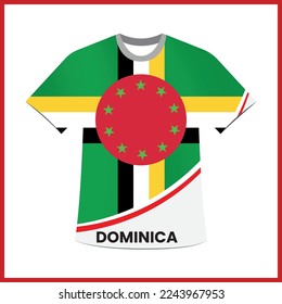 Dominica Shirt Design and Flag Shirt Design