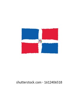 Dominican Independence day logo vector