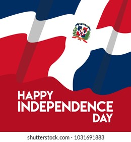 Dominican Republic Independence Day Illustration