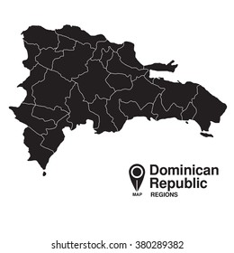 Dominican republic map