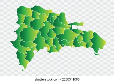 Dominican Republic Map yellowish green Color Background quality files png