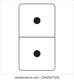 domino card icon logo vector design