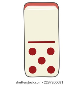 Domino cards 5-0 for all time game play