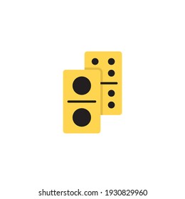domino dice line icon linear style sign for mobile concept and web designdominoes game outline