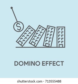 DOMINO EFFECT CONCEPT