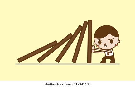 domino effect and problem solving