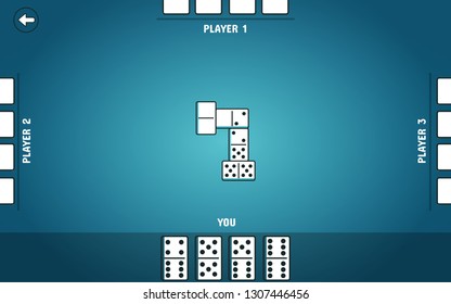 Domino game design for mobile