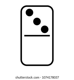 Domino game titles vector 