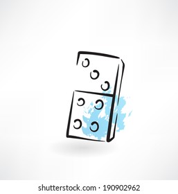 domino grunge icon