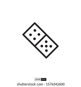 Domino icon, design inspiration vector template for interface and any purpose