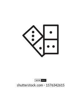 Domino icon, design inspiration vector template for interface and any purpose