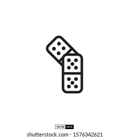 Domino icon, design inspiration vector template for interface and any purpose