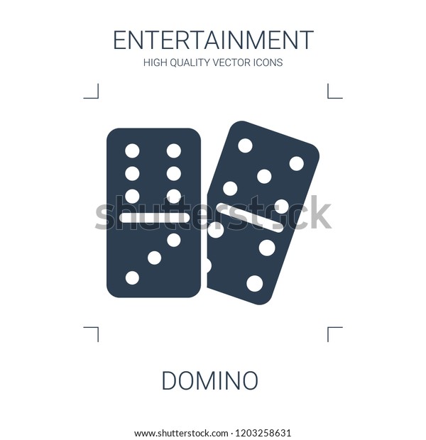 Domino Icon High Quality Filled Domino Stock Vector (Royalty Free ...