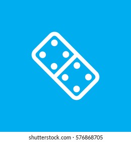 Domino icon illustration isolated vector sign symbol