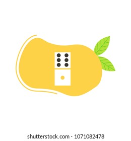 Domino icon illustration vector symbol