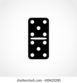 domino Icon Isolated on White Background