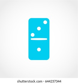 domino Icon Isolated on White Background
