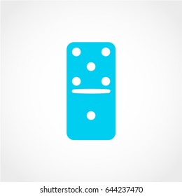 domino Icon Isolated on White Background