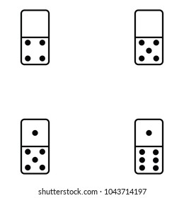domino icon set