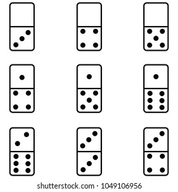 domino icon set