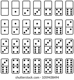 domino icon set