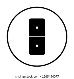 Domino icon. Vector.