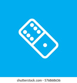 Domino icon vector